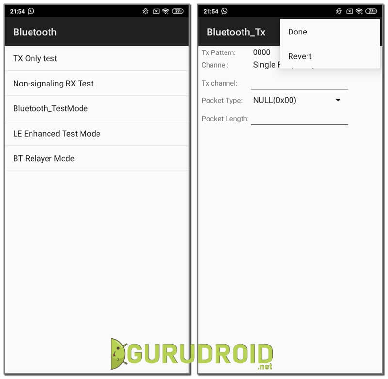 Настройка Bluetooth через инженерное меню на Андроид